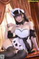 Coser@水淼Aqua Vol.129: AzurLane诺西罗女仆 (61 photos) P22 No.3bd478